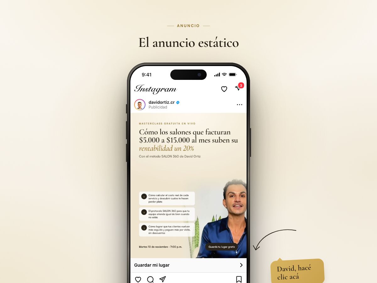 Static ad preview