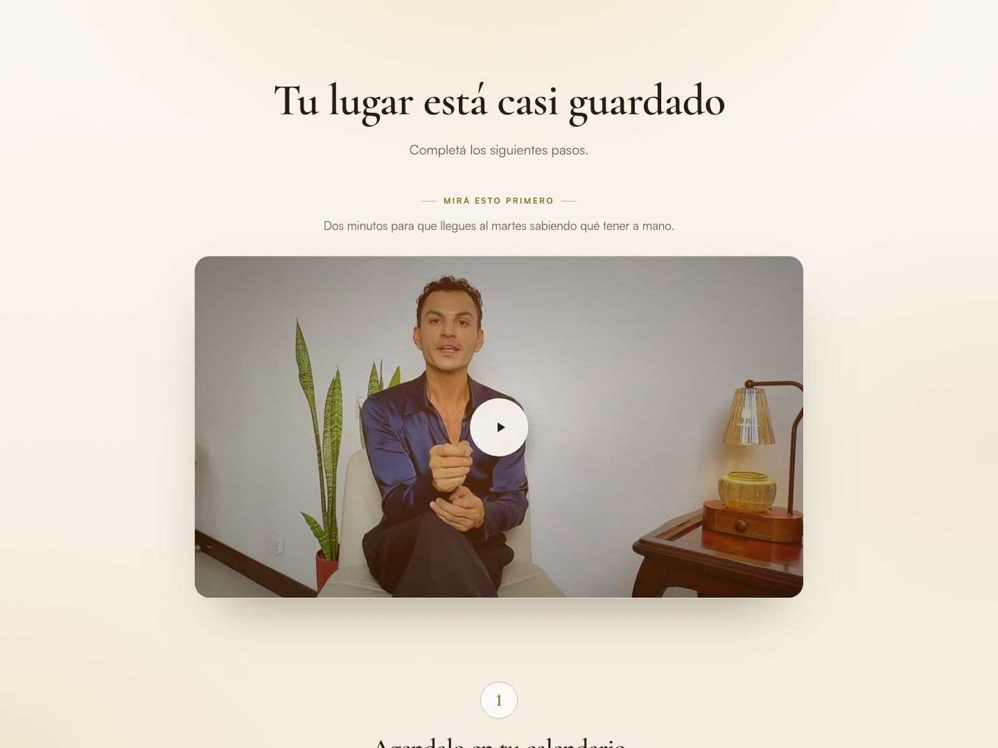 Thank-you page preview